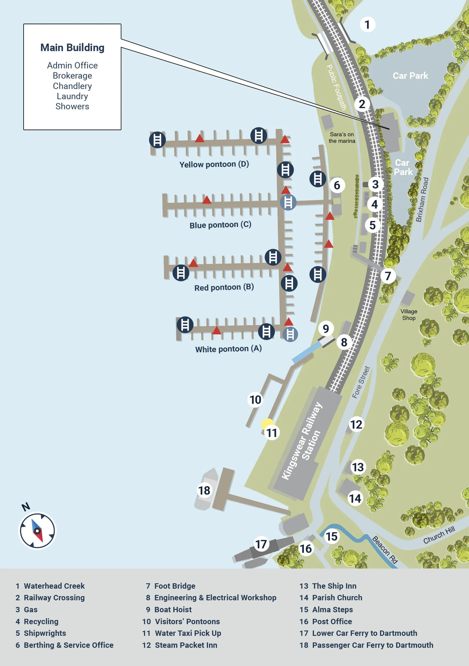 Marina Map